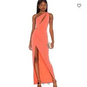 Michael Costello x Revolve dress